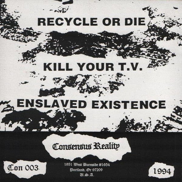Masskontroll : Recycle Or Die (7",33 ⅓ RPM,Single Sided,Limited Edition,Stereo)