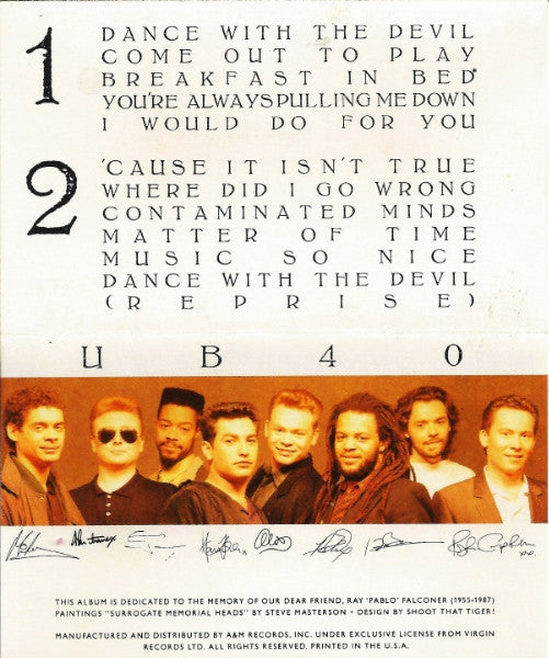 UB40 : UB40 (Album)