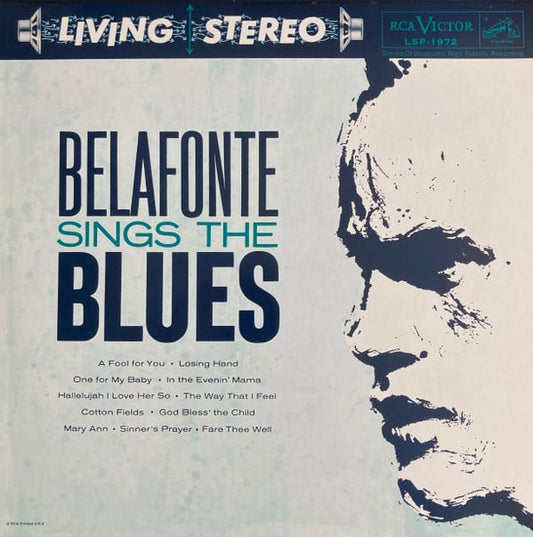 Harry Belafonte : Belafonte Sings The Blues (LP,Album,Stereo,Reissue)