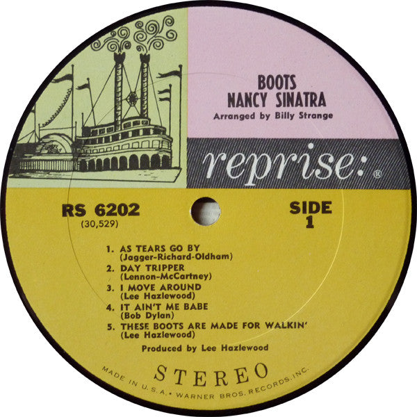 Nancy Sinatra : Boots (LP,Album,Stereo)