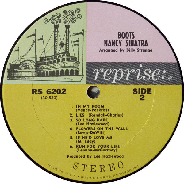 Nancy Sinatra : Boots (LP,Album,Stereo)