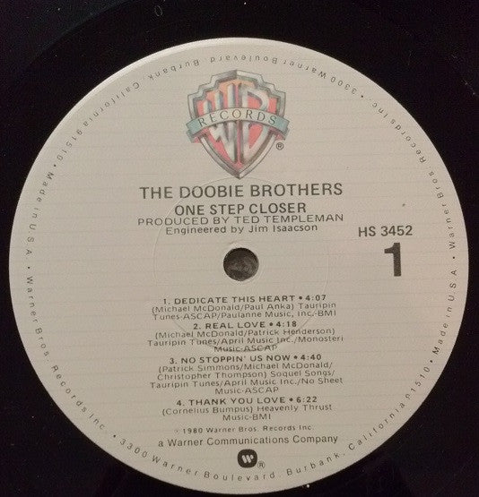 Doobie Brothers, The : One Step Closer (LP,Album)