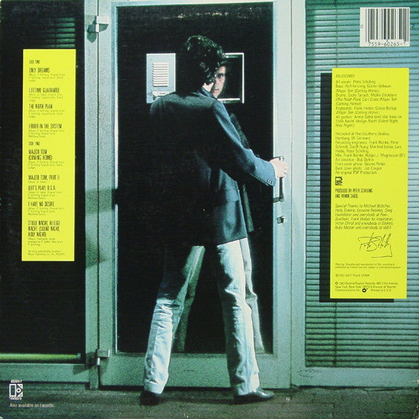 Peter Schilling : Error In The System (LP,Album,Stereo)