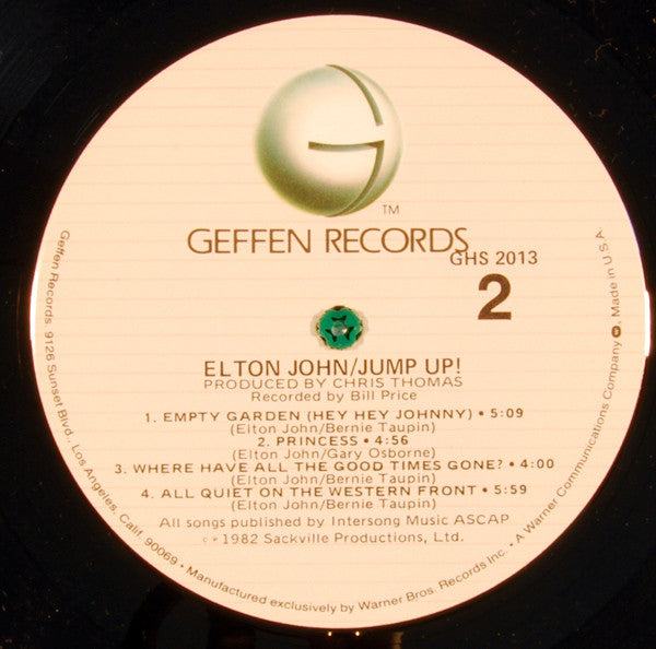 Elton John : Jump Up! (LP,Album)