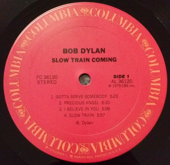 Bob Dylan : Slow Train Coming (LP,Album,Stereo)