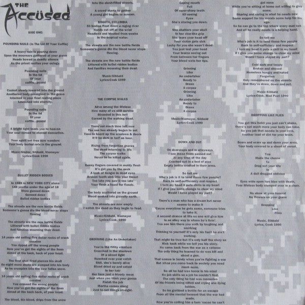 Accüsed, The : Grinning Like An Undertaker (LP,Album)