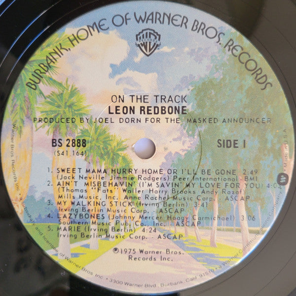 Leon Redbone : On The Track (LP,Album)