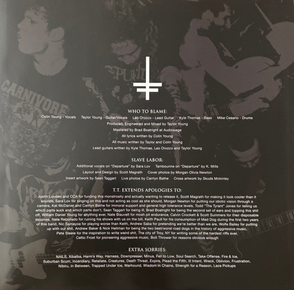 Twitching Tongues : In Love There Is No Law (LP,Album)