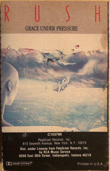 Rush : Grace Under Pressure (Album,Club Edition)