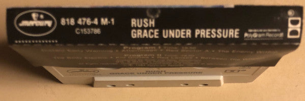 Rush : Grace Under Pressure (Album,Club Edition)