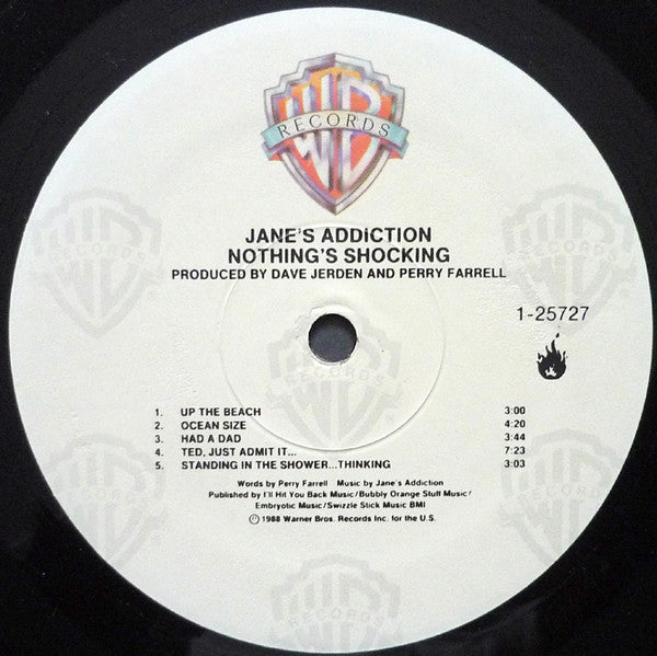 Jane's Addiction : Nothing's Shocking (LP,Album)