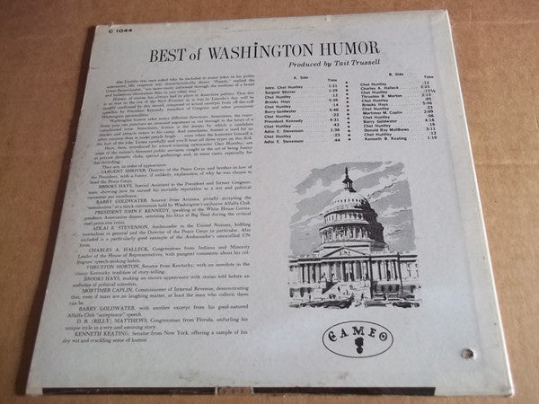 Various : Best Of Washington Humor (LP)
