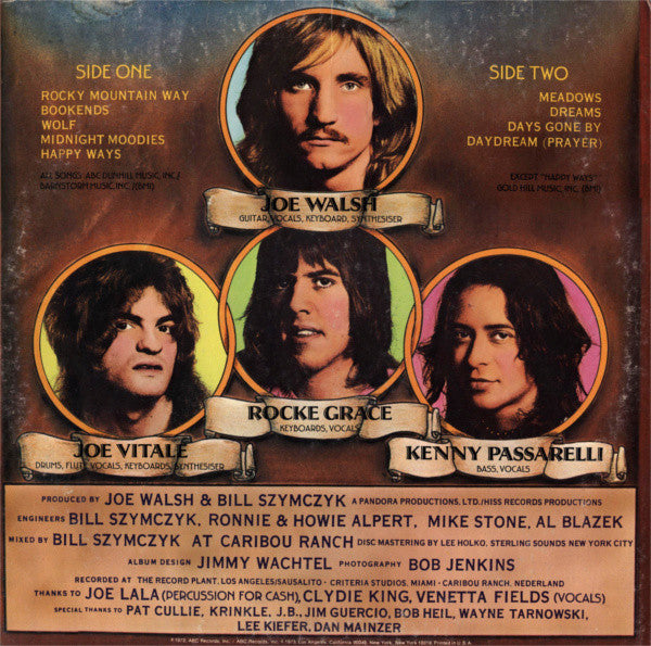 Joe Walsh : The Smoker You Drink, The Player You Get (LP,Album,Stereo)