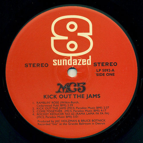 MC5 : Kick Out The Jams (LP,Album,Reissue)
