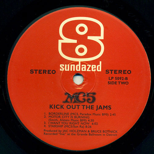 MC5 : Kick Out The Jams (LP,Album,Reissue)