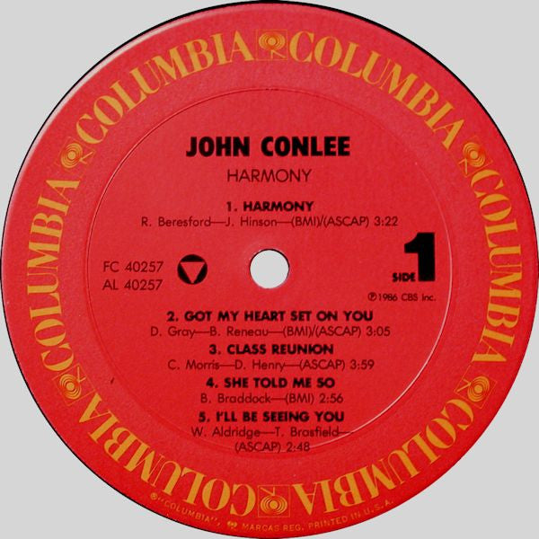 John Conlee : Harmony (LP)