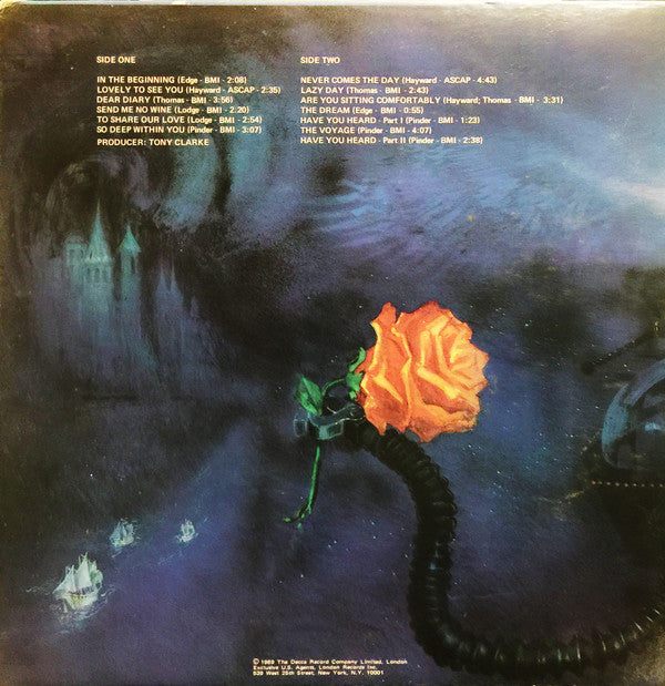 Moody Blues, The : On The Threshold of a Dream (LP,Album,Stereo)