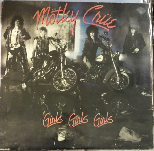 Mötley Crüe : Girls, Girls, Girls (LP,Album)