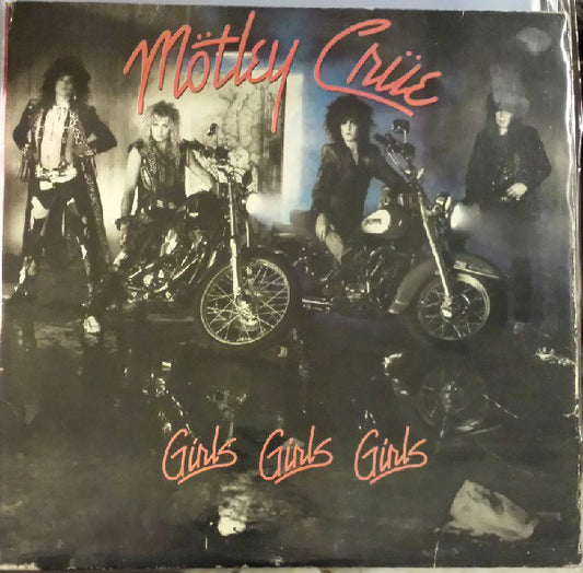 Mötley Crüe : Girls, Girls, Girls (LP,Album)