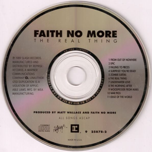 Faith No More : The Real Thing (Album)