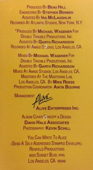 Alice Cooper (2) : Constrictor (Album)