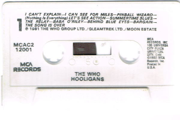 Who, The : Hooligans (Compilation)