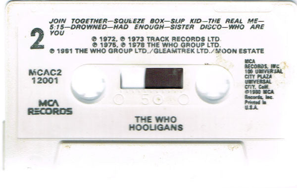 Who, The : Hooligans (Compilation)