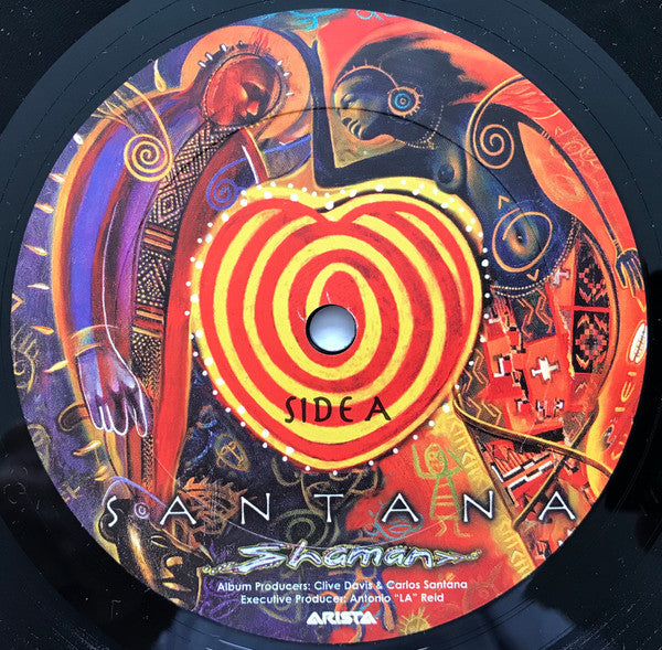 Santana : Shaman (LP,Album,Stereo)