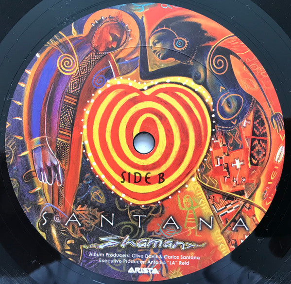 Santana : Shaman (LP,Album,Stereo)