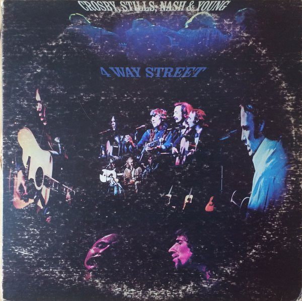 Crosby, Stills, Nash & Young : 4 Way Street (LP,Album,Repress)