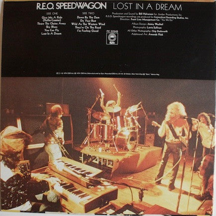 REO Speedwagon : Lost In A Dream (LP,Album,Stereo)