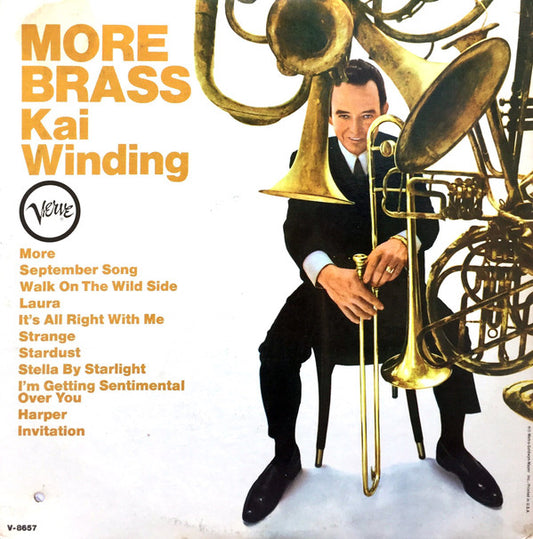 Kai Winding : More Brass (LP,Album,Mono)
