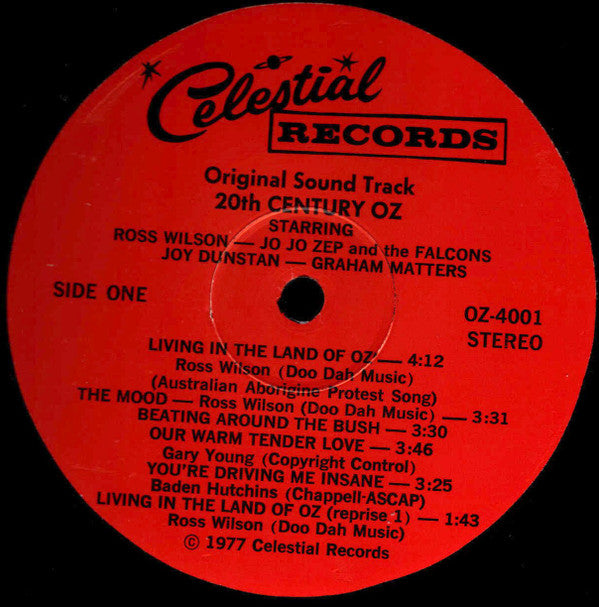 Various : 20th Century Oz (LP,Album,Stereo)