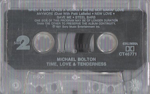 Michael Bolton : Time, Love & Tenderness (Album)
