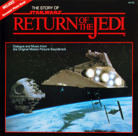 Original Star Wars Cast, The , With Narration By Chuck Riley : The Story Of Return Of The Jedi (LP)