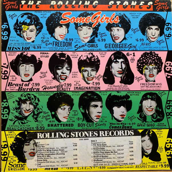 Rolling Stones, The : Some Girls (LP,Album,Stereo)