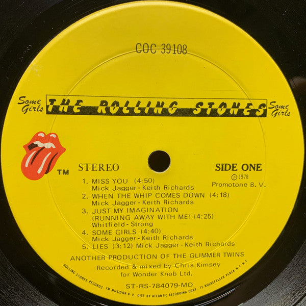 Rolling Stones, The : Some Girls (LP,Album,Stereo)
