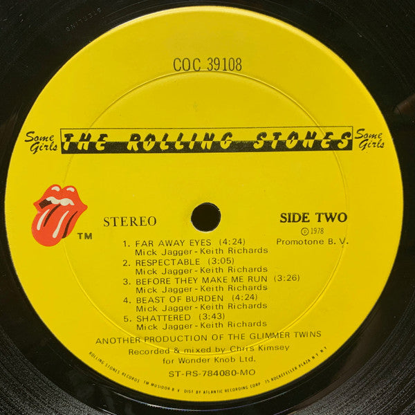 Rolling Stones, The : Some Girls (LP,Album,Stereo)