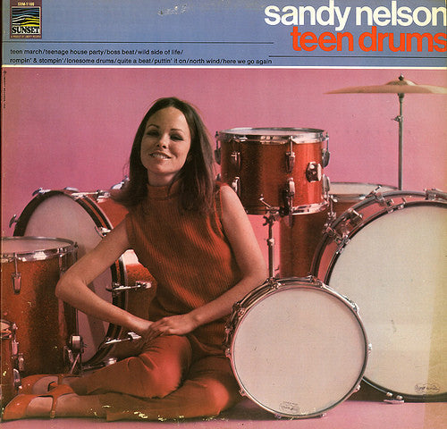 Sandy Nelson : Teen Drums (LP,Album,Mono)
