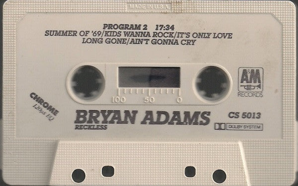 Bryan Adams : Reckless (Album)
