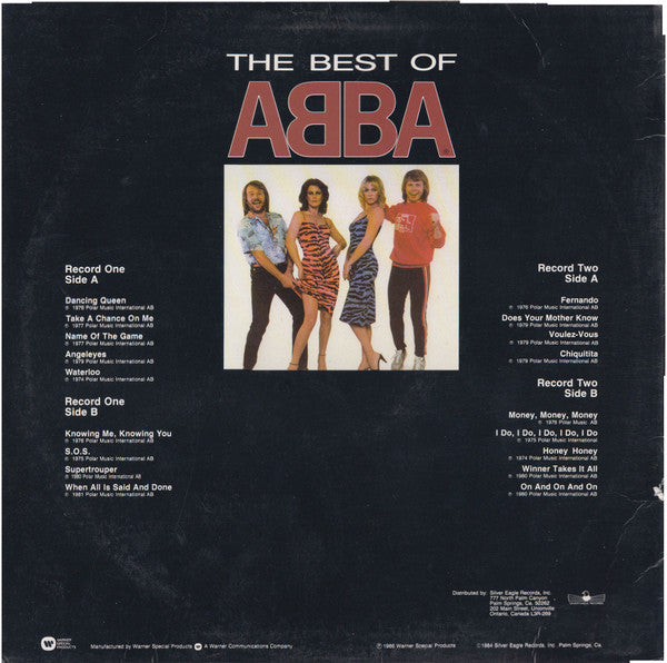 ABBA : The Best Of ABBA (LP,Compilation)
