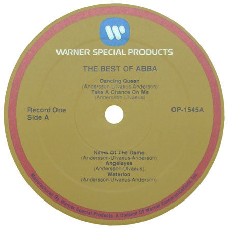 ABBA : The Best Of ABBA (LP,Compilation)