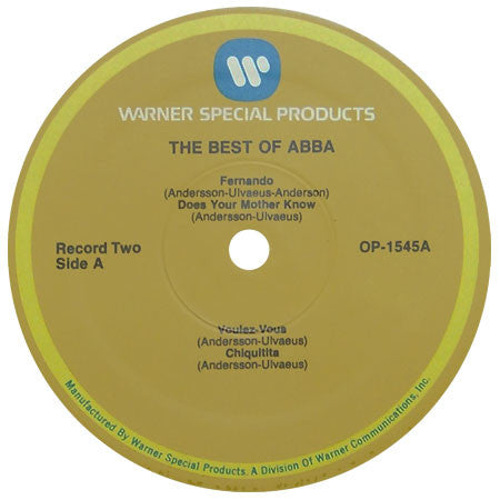 ABBA : The Best Of ABBA (LP,Compilation)