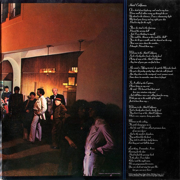 Eagles : Hotel California (LP, Album, PRC)