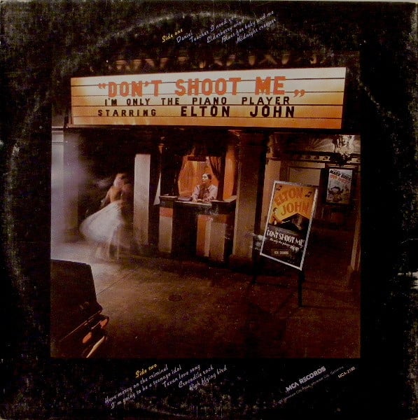 Elton John : Don't Shoot Me I'm Only The Piano Player (LP,Album,Reissue)