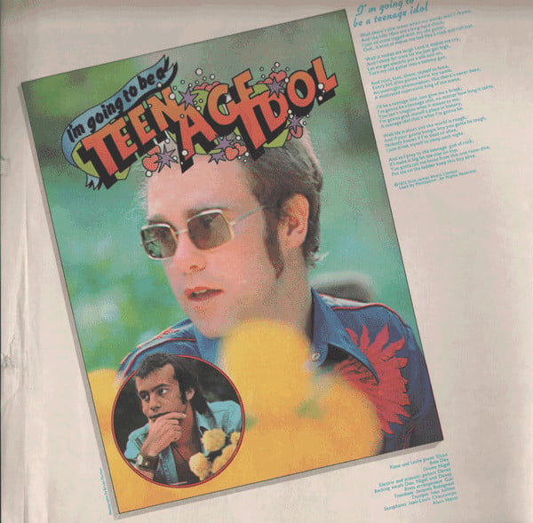 Elton John : Don't Shoot Me I'm Only The Piano Player (LP,Album,Reissue)