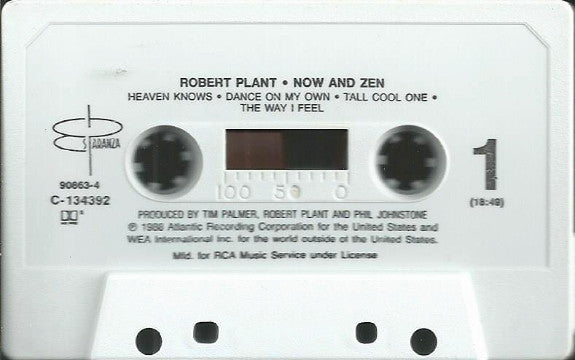 Robert Plant : Now And Zen (Album,Club Edition)