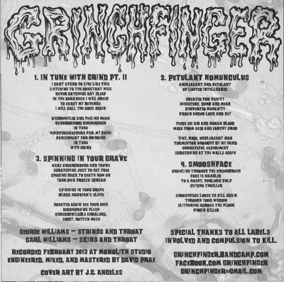 Grinchfinger / Compulsion To Kill : Grinchfinger / Ingrindweviolence (7",33 ⅓ RPM,EP)