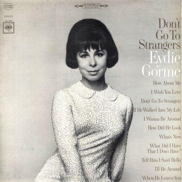 Eydie Gormé : Don't Go To Strangers (LP,Album,Stereo)