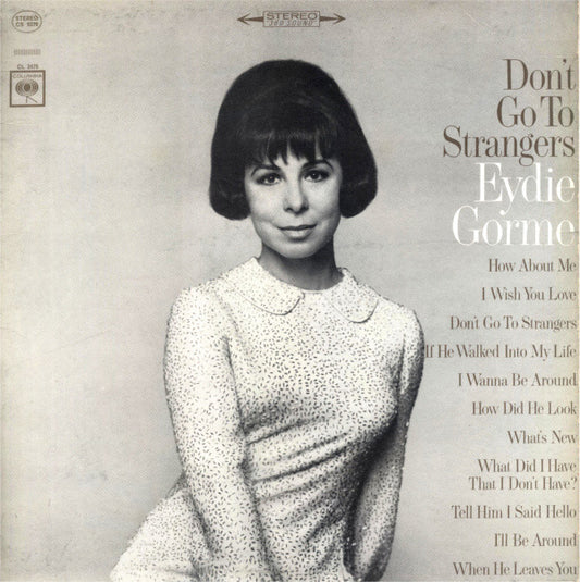 Eydie Gormé : Don't Go To Strangers (LP,Album,Stereo)
